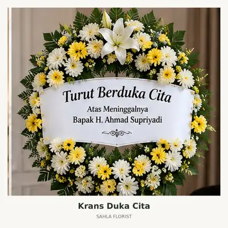 Krans Bunga Duka Yahukimo